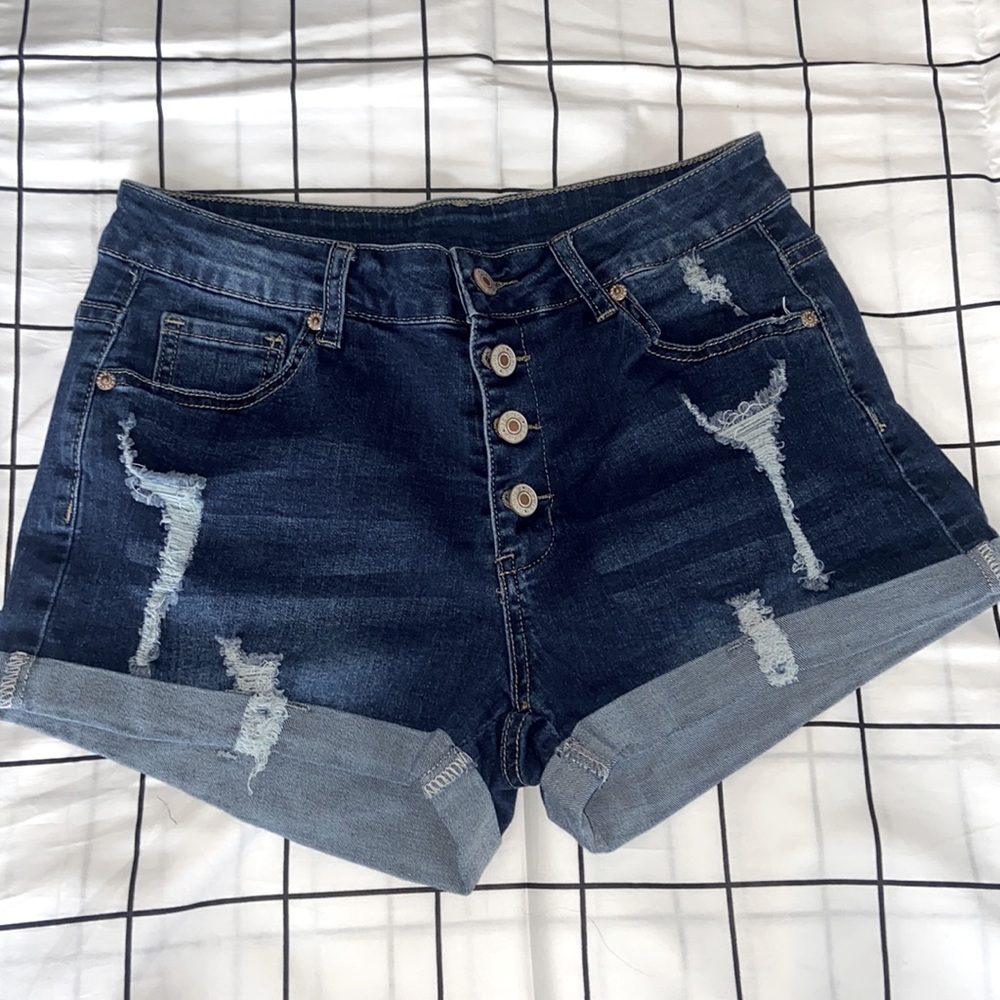 NEW Dark Wash Jean Shorts